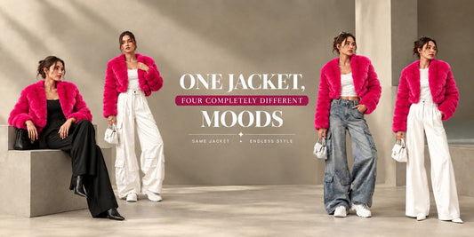 One Jacket, Four Completely Different Moods
