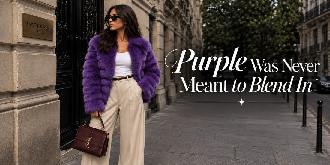 Purple Was Never Meant to Blend In