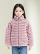 Girl's Lavender Faux Fur Winter Jacket for kids“ Soft  Zip-Up Warm Coat