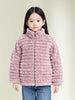 Girl's Lavender Faux Fur Winter Jacket for kids“ Soft  Zip-Up Warm Coat